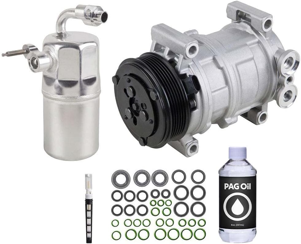 AC Compressor & A/C Kit For Chevy Silverado & GMC Sierra 4