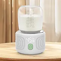 Aquecedor de mamadeira Maypott portátil de 3 minutos para viagem, com 4 temperaturas selecionáveis e proteção contra queimaduras, à prova de vazamento e seguro, recarregável para leite materno