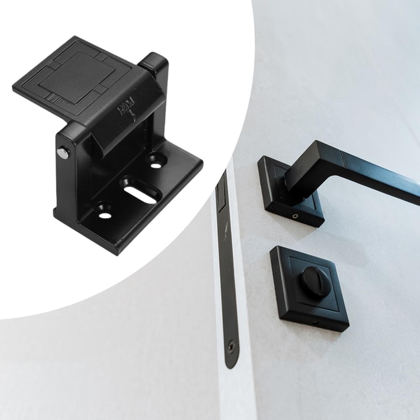 The Style SutraPrivacy Door Latch Hardware Door Lock Catch for Garage Bathroom Sliding Door Black|Home & Garden | Home Improvement | Other Door Hardware-image-27