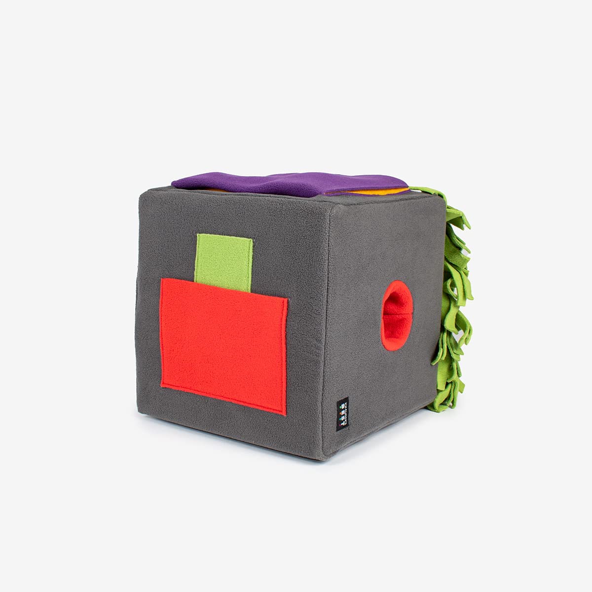 KNAUDER'S BEST Sniffbox - Alfombra para perros grande, juguete de inteligencia, juego de búsqueda, anticaídas, duradera, lavable y apta para secadora