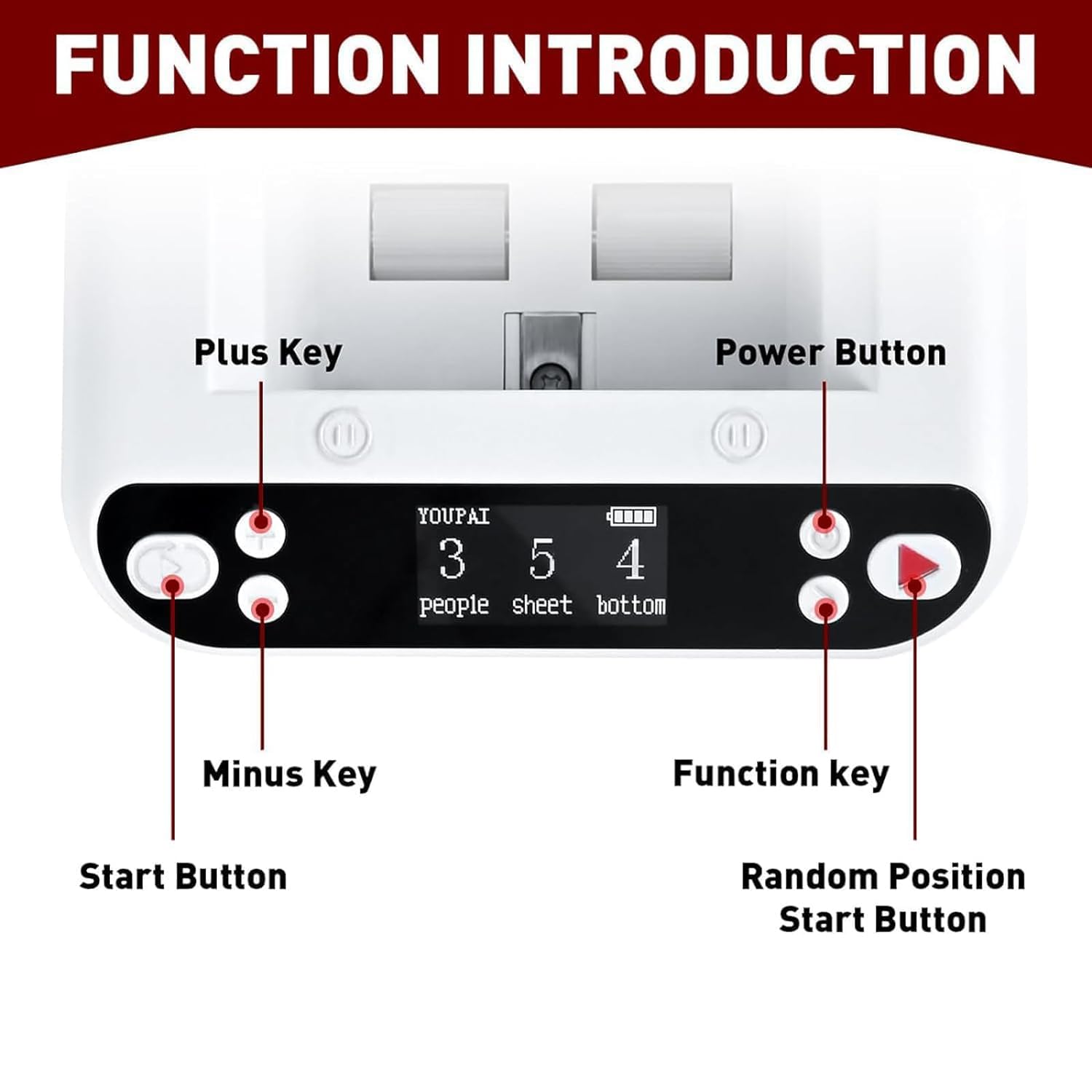Distribuidor automático, Herramienta de negociación de póquer giratoria de 360°, Dispositivo de póquer antitrampas, Compatible con Juegos multijugador