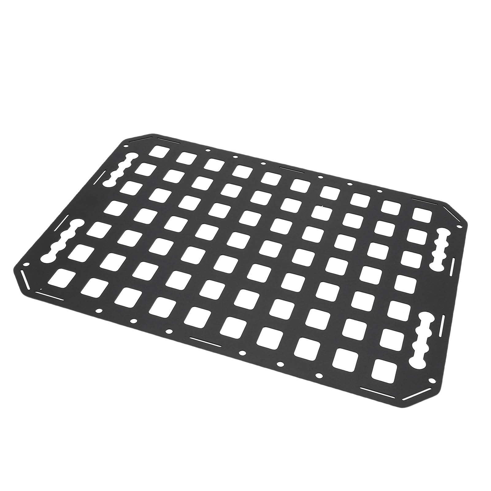 SENECESLI Pannello Molle per Pianale di Camion, Pannello Portaoggetti Modulare per Auto Multifunzionale in Alluminio con Accessori, per Organizzazione di Camion SUV Pickup RV