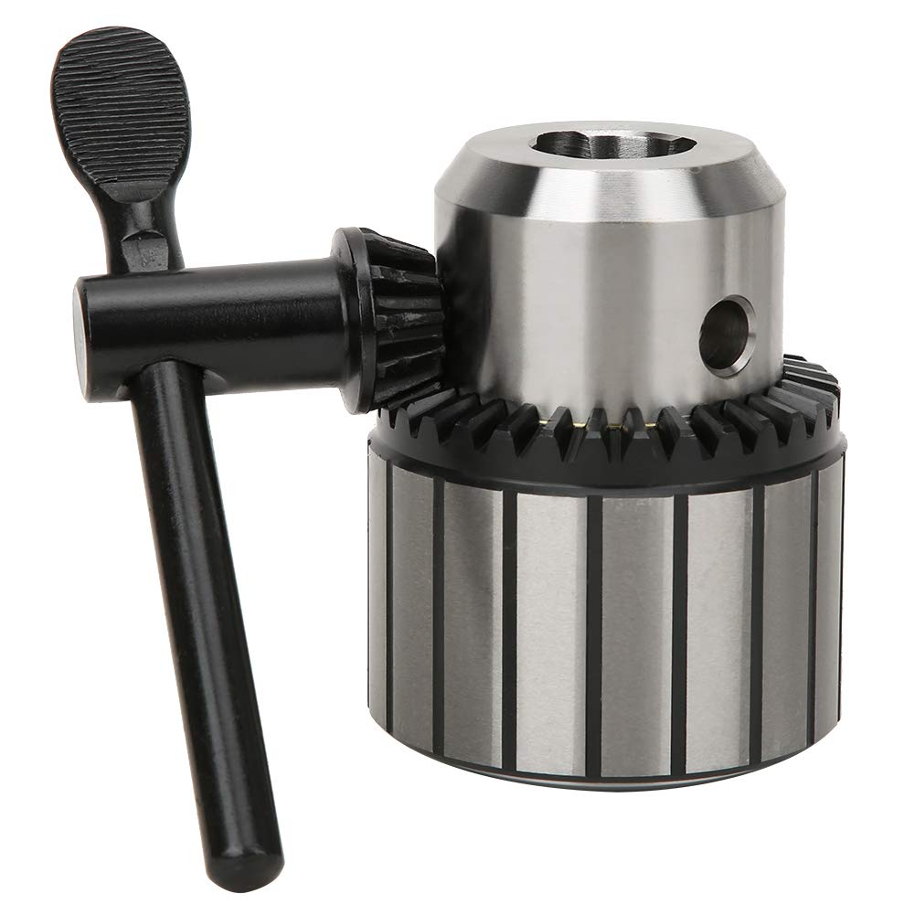 Portabrocas de 0,6-20 mm, Portabrocas de acero resistente con llave, Portabrocas para herramientas eléctricas, Portabrocas de repuesto profesional para taladros de impacto y (1-16 mm)