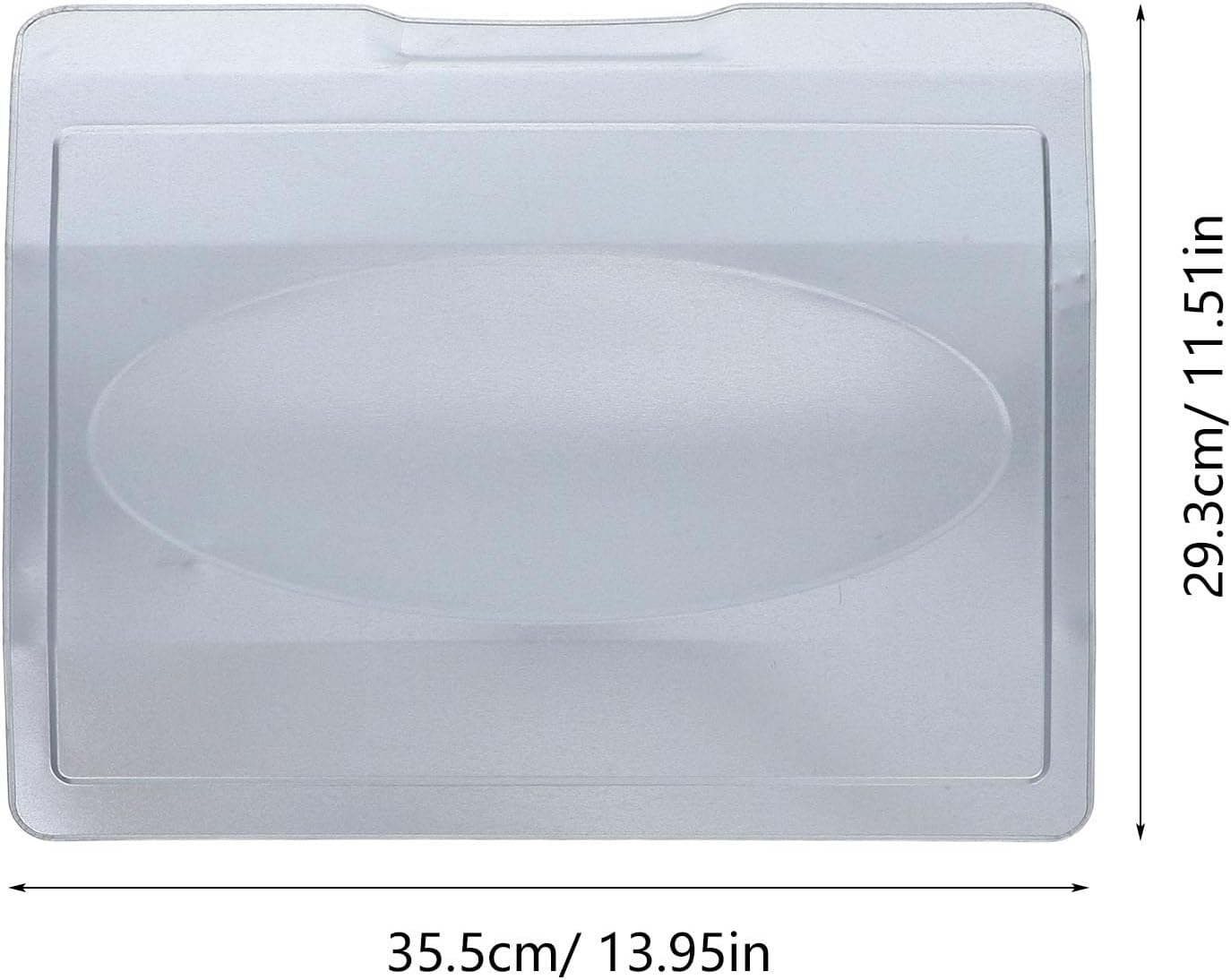 GLEAVI Electric 35l Oven Drip Pan - 13.9"X11.5" Crumb Tray Baking Dish - Replacement Drip Pan For Grease Catcher - Oven Roasting Tray