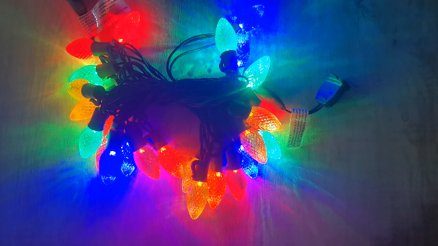 Borita Multicolor C7 13FT 25 LED Straberry Christmas Lights