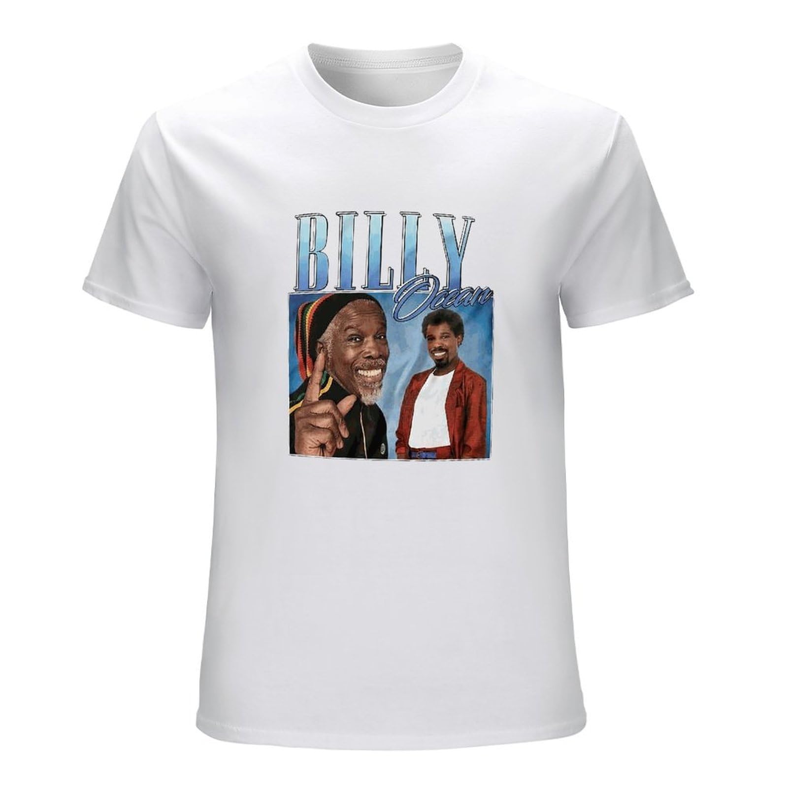 Lightnin Billy Ocean Appreciation Tshirt Unisex Homage Throwback Stag Hen Do Funny WhiteM White M