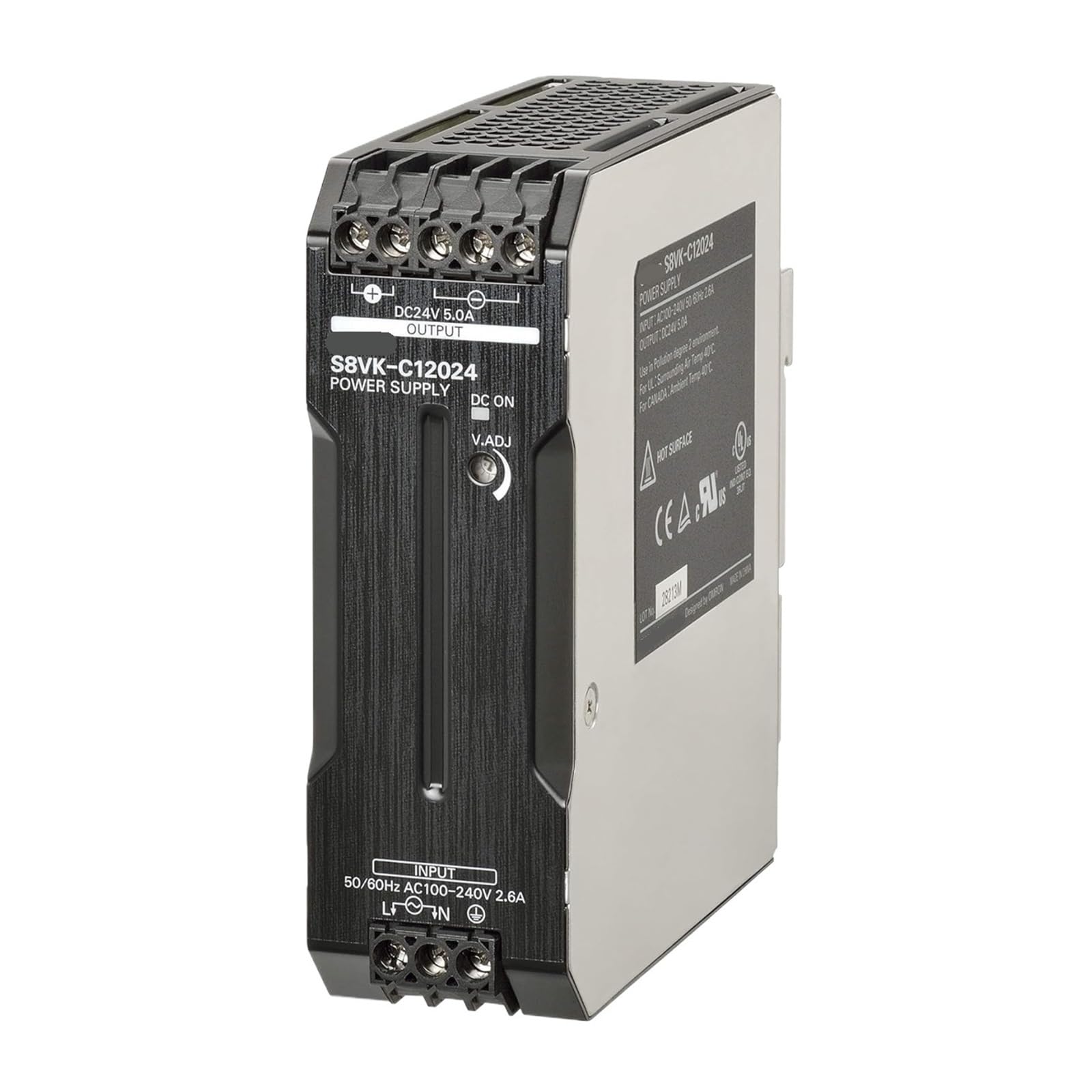 Contrôleur S8VK-C12024 de commutateur d'alimentation pour armoire électrique industrielle