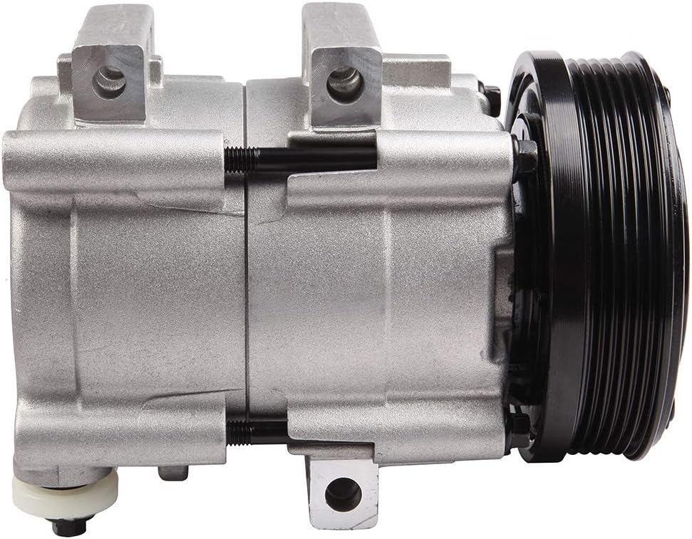 CCIYU A/C Compressor with Clutch A/C Air Compressor for Car 2001-2007 for Ford Escape,2001-2006 for Mazda Tribute 3.0L Air Conditioning Compressor for 1520381