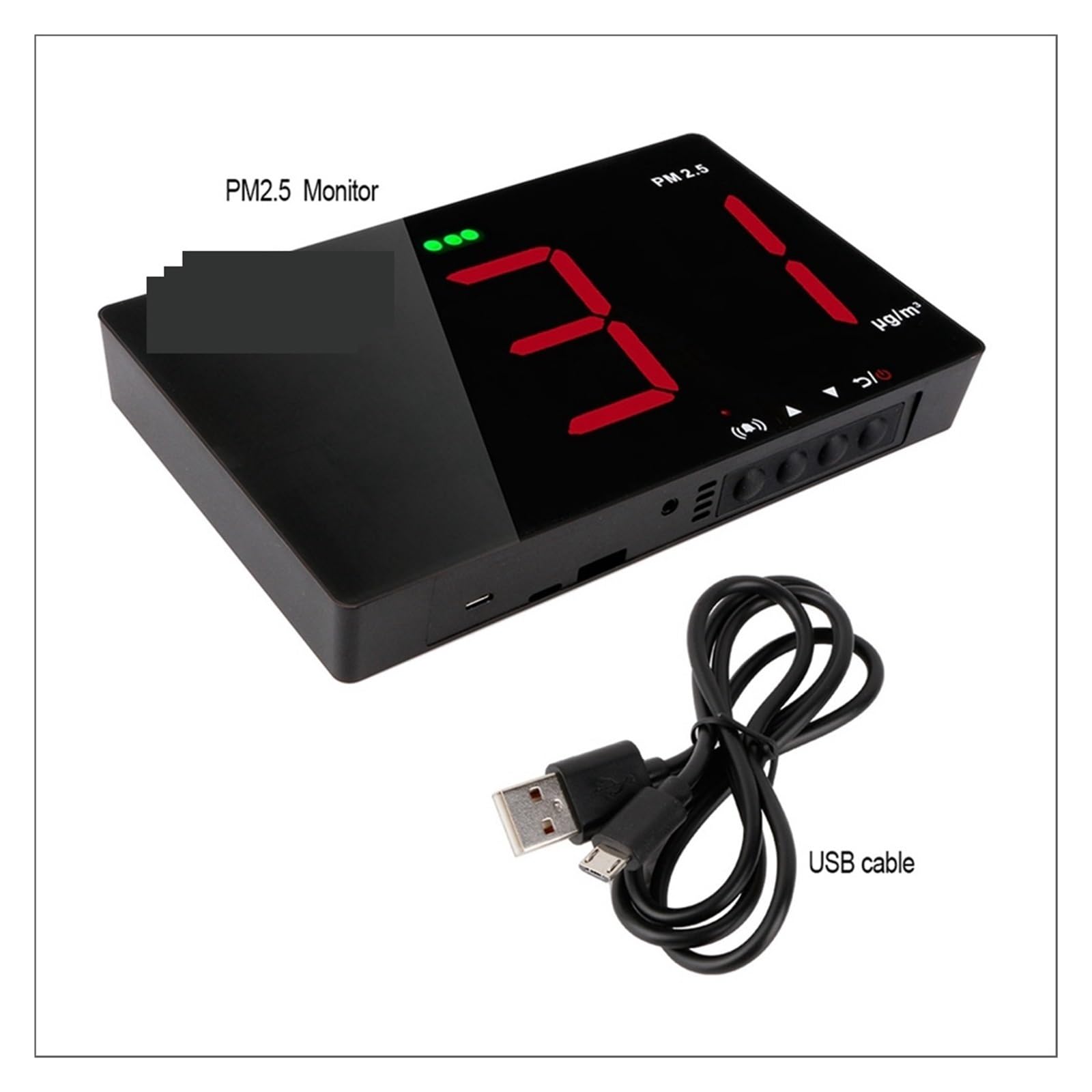 Monitor jakości powietrza, Analizatory gazu Detektor Monitor jakości powietrza PM2.5 na ścianie Miernik CO2 Czujnik PM 2. Combustible Smart Sensor do domu