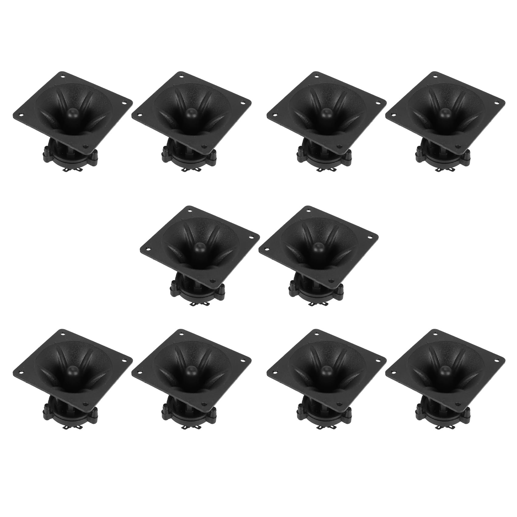 Lot de 10 tweeters piézoélectriques en céramique avec aigus carrés