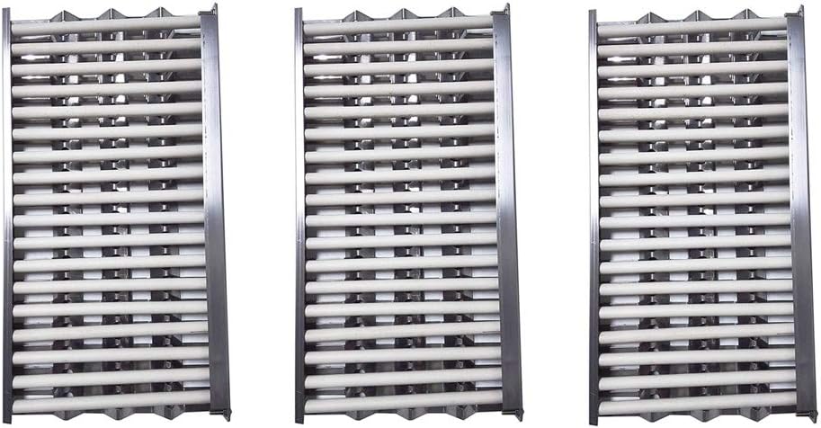 SN2911 (3-Pack) PN9123 (3-Pack) DCS Radiant Tray,Heat Plates & Ceramic Rod Complete for DCS 27DBQ, 27DBQR, 27DBR, 27DSBQ, 27DSBQR, 27FSBQ, 27FSBQR, 36DBQ, 36DBQAR, 48DBQ, 48DBQAR, 48DBQR