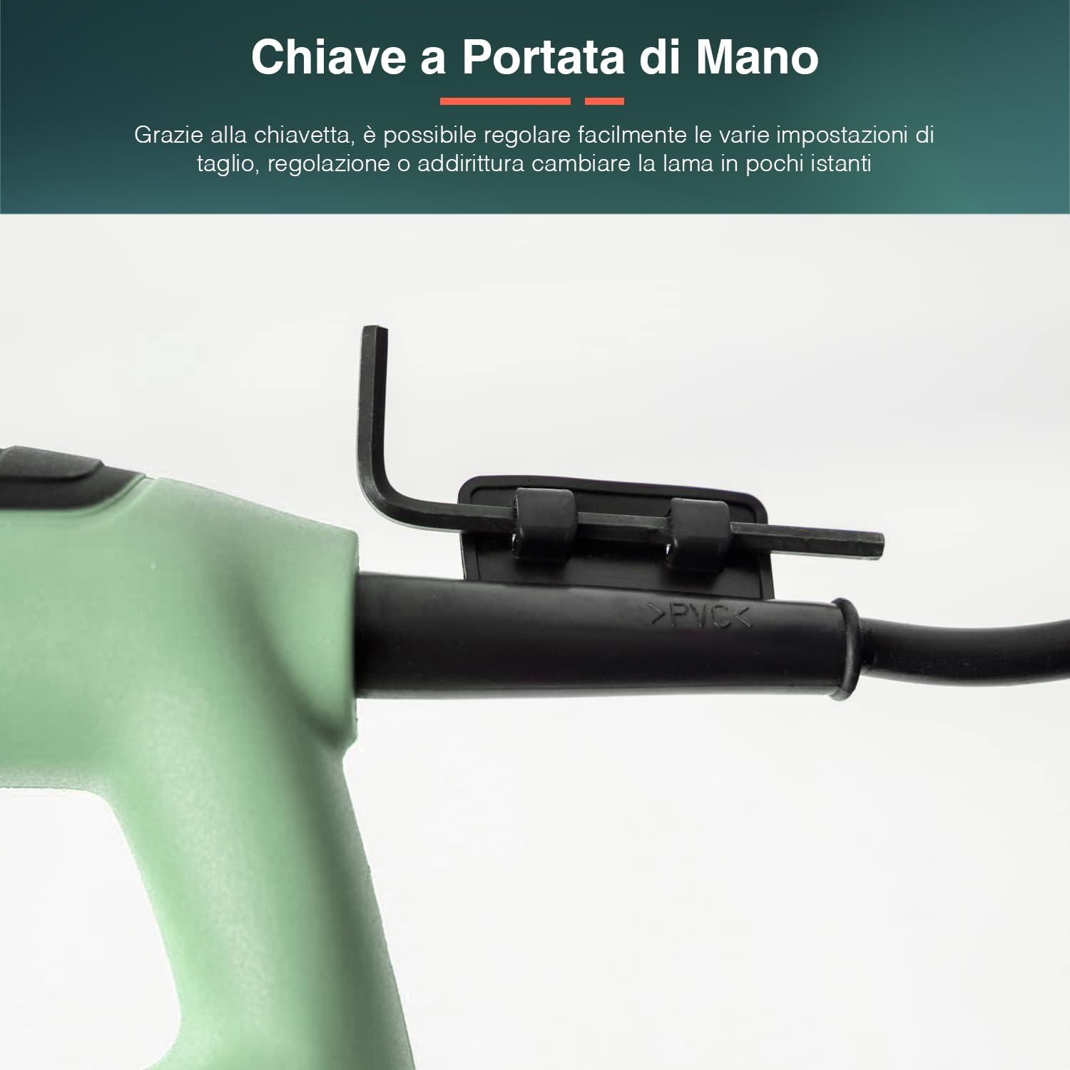 Seghetto Alternativo Elettrico 400W per Legno, Metallo e Plastica - 230V, 3000 giri/min, 2 Lame Incluse, Base Inclinabile 45°