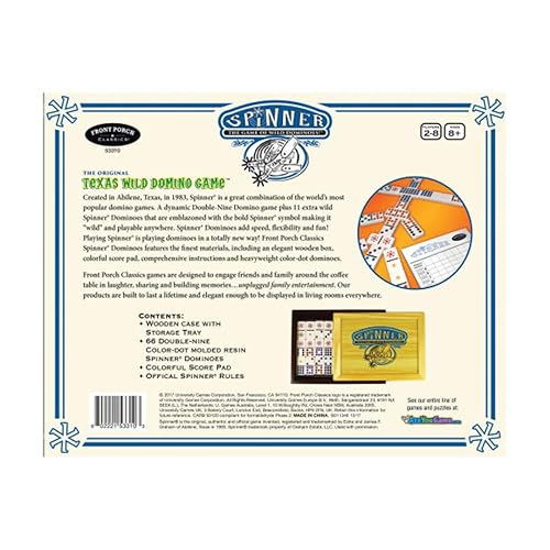 Miniatura 4 de Spinner: El juego de dominó salvajes (caja de madera)