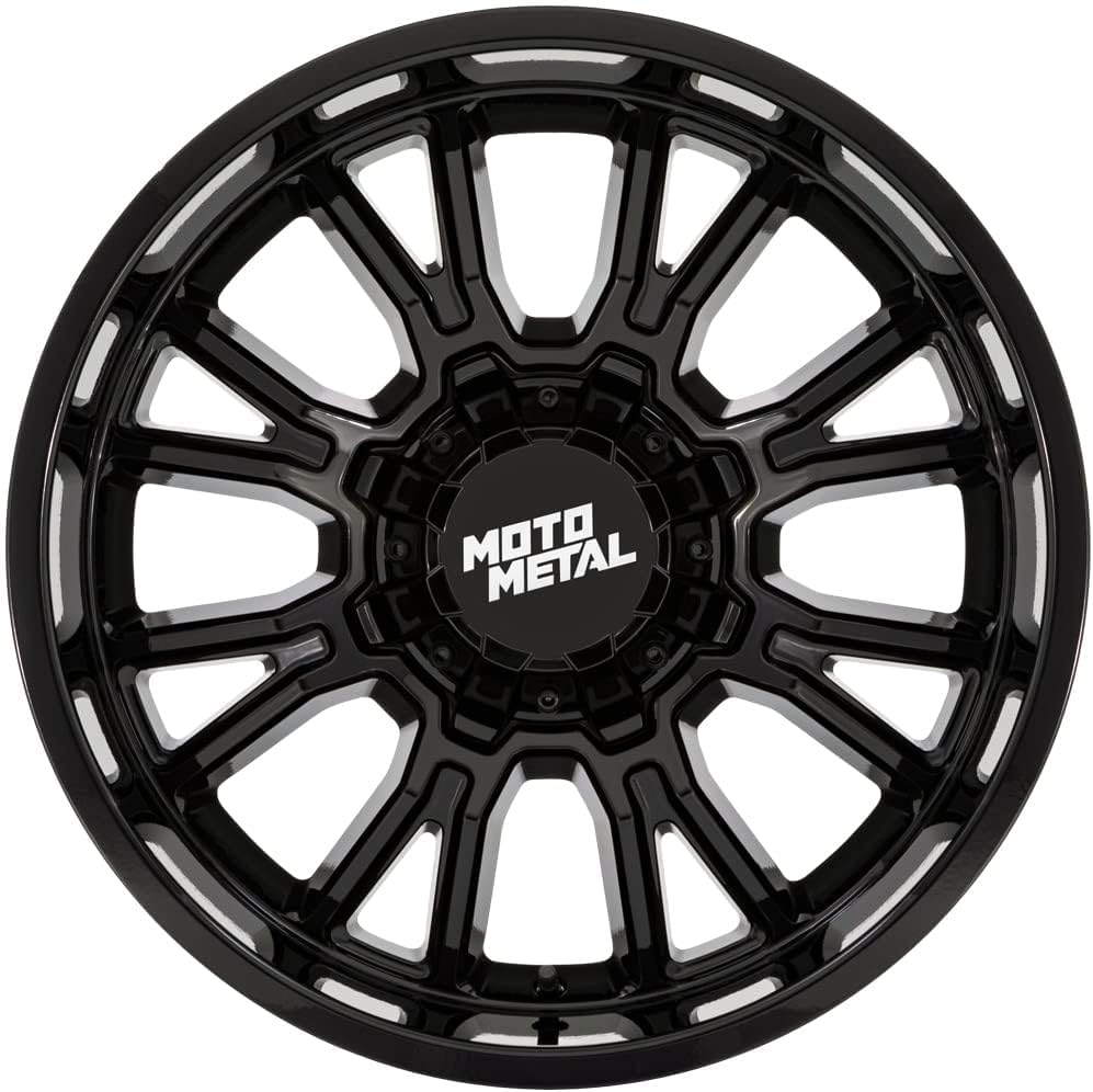 Moto Metal 20X10 8X6.5 4.79-18mm GLOSS BLACK - MO810BX20108018N