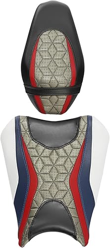 MALOOS Asiento de pasajero para conductor compatible con motocicleta Kawasaki Z900 2017-2022 (color B)