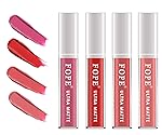 FOPE Long Wear Liquid Matte Lipstick Combo Set For Women/Girls-LML2019