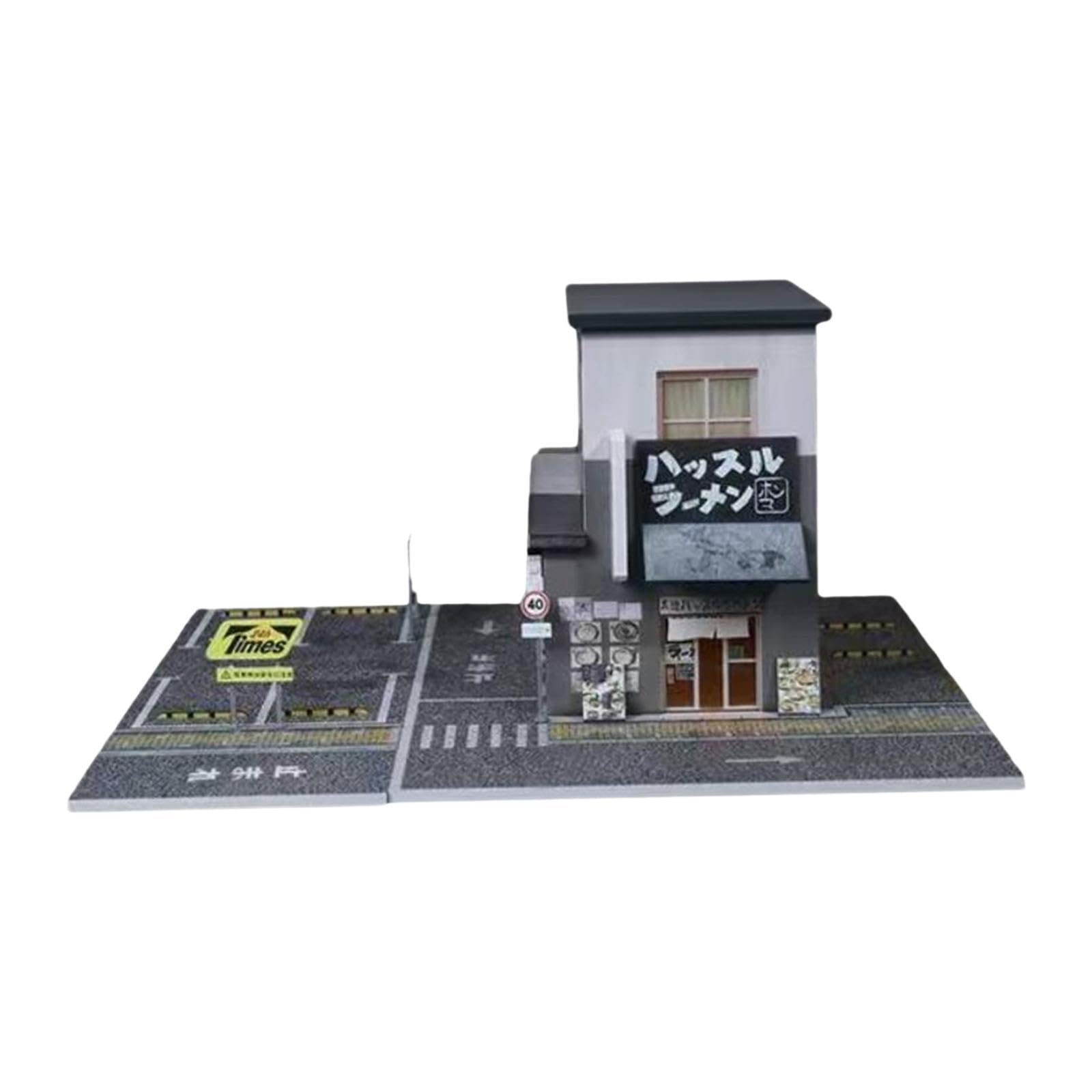 Diorama di Un Negozio di Ramen in 1/64, Progetti Fai da Te, Oggetti di Scena Cinematografici, Micro Paesaggi