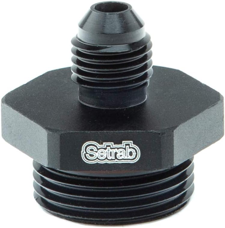 Setrab 22-M22-AN08-SE ProLine Oil Cooler Adapter Fitting (2 Pack)