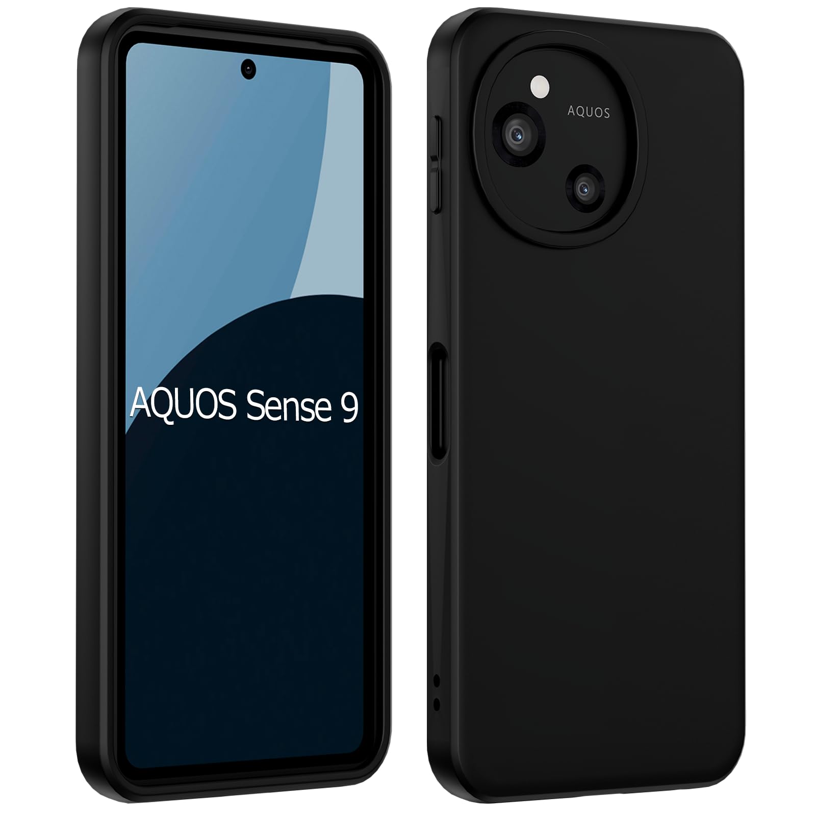 Amazon.co.jp: DIFAYA AQUOS sense9 ケース マットブラック 米軍MIL