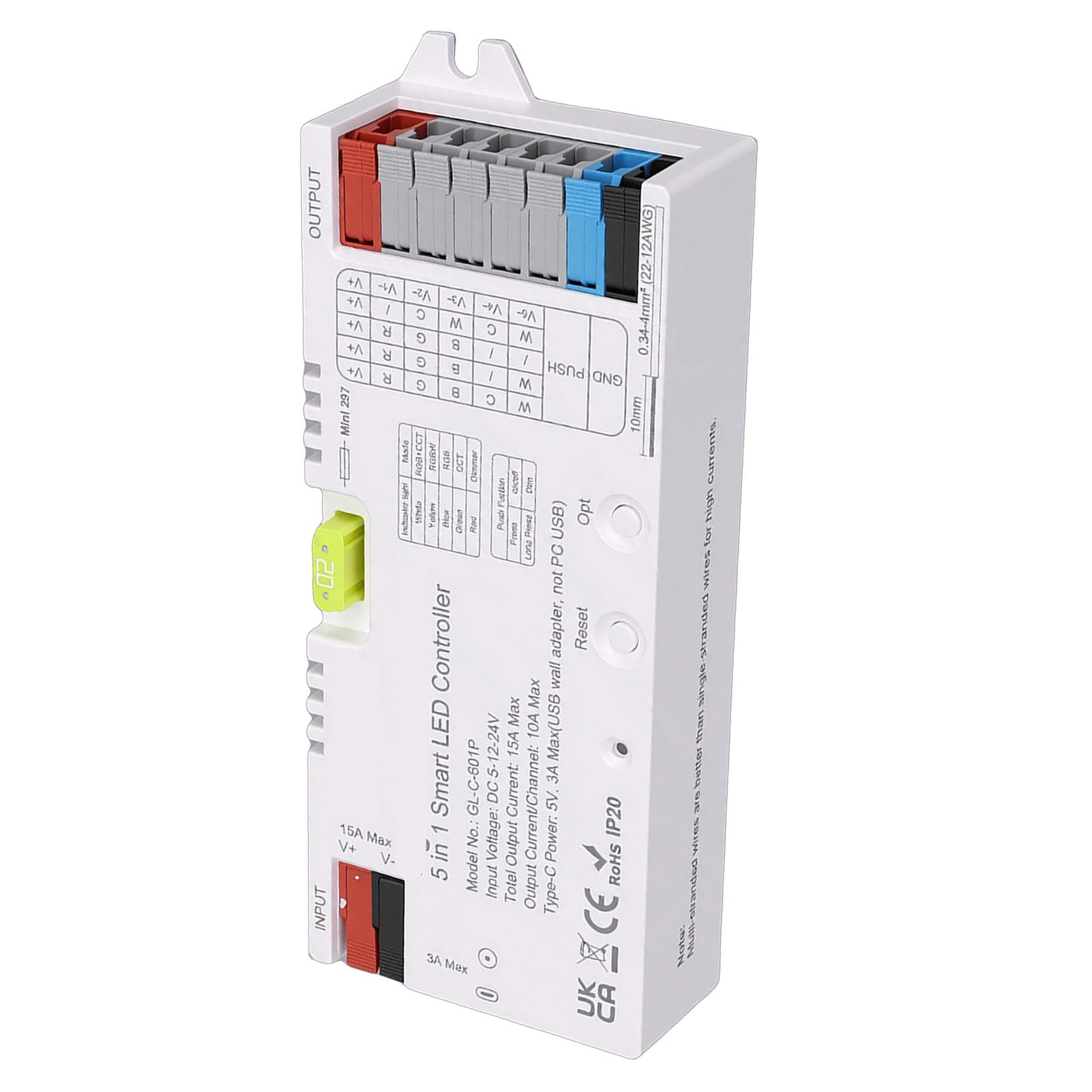 5 in 1 LED Strip Controller (Zigbee 3.0 2.4G) - Miboxer ZL5 | CEILEX 5 in 1 LED Strip Controller (Zigbee 3.0 2.4G) - Miboxer ZL5 | CEILEX