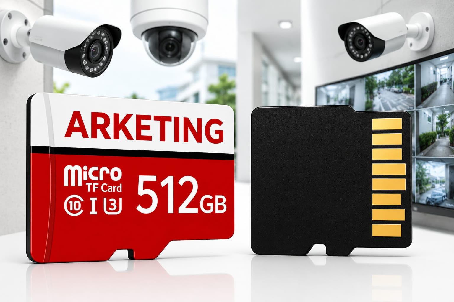Micro TF u3 Card 512GB, Card U3 | Security Camera Use, UHS-I Speed Class 3, High Capacity Storage, Dash Cam Compatible, Wide Device Support-image-27