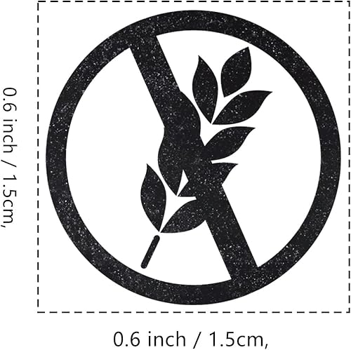 Miniatura 2 de Sello de goma sin gluten, 3/5 pulgadas elección de comida de boda pequeño mini sello para álbumes de recortes