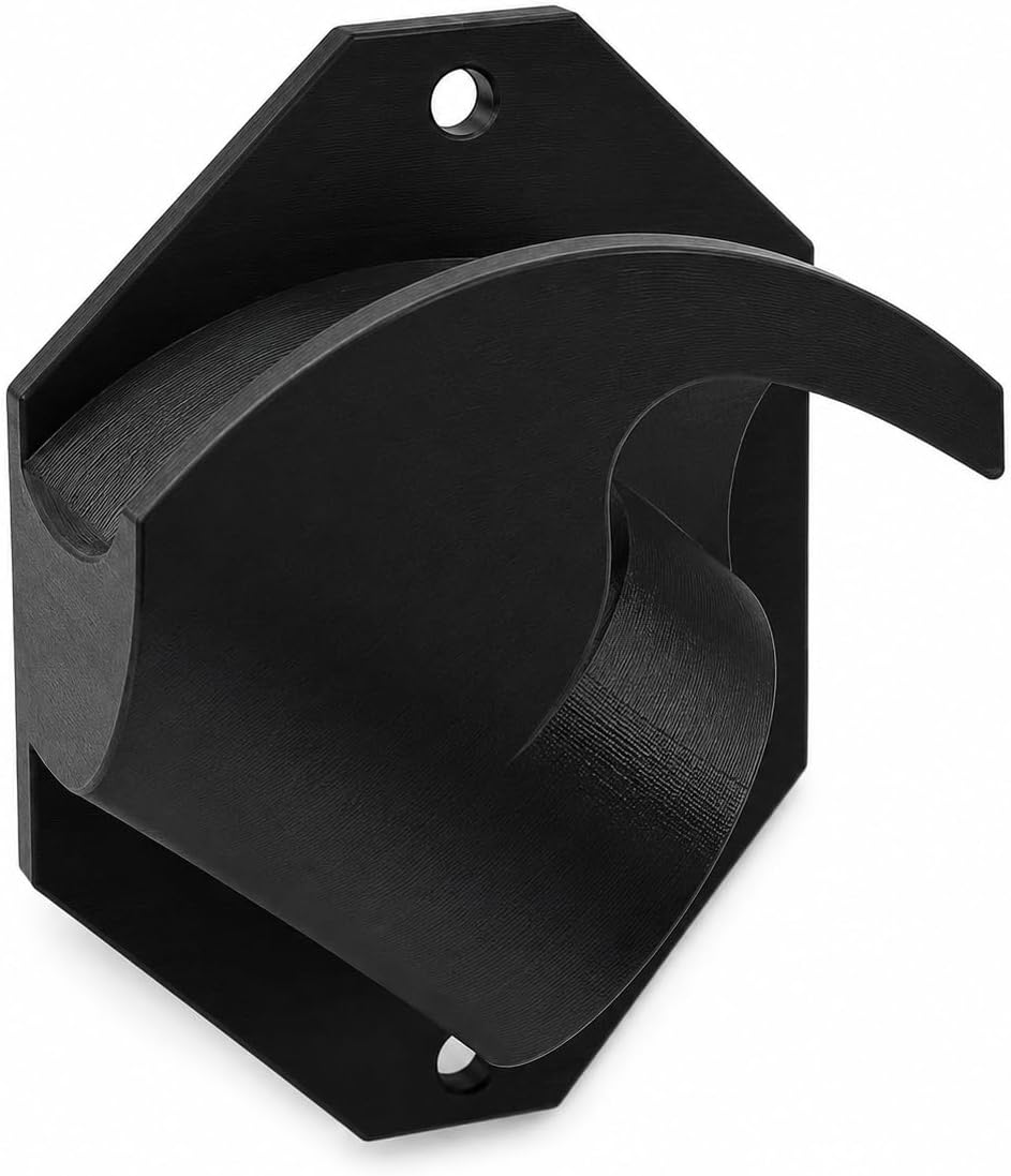SplashNColor J1772 Charger Holder Wall Mount for EV Charging Cable – Connector Dock Keeps Plug Off Ground | Organized Garage Storage | Universal Fit Level 1 Level 2 Electric Vehicle