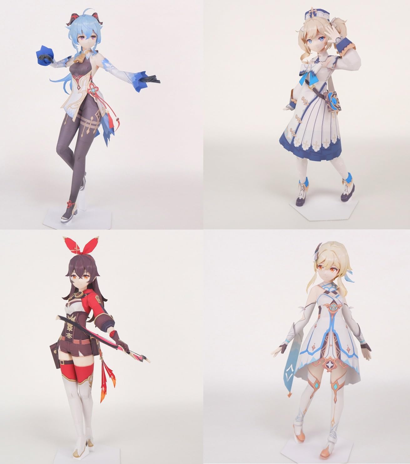 Amazon.co.jp: 3D 組み立て模型 ペーパークラフト 原神 美少女