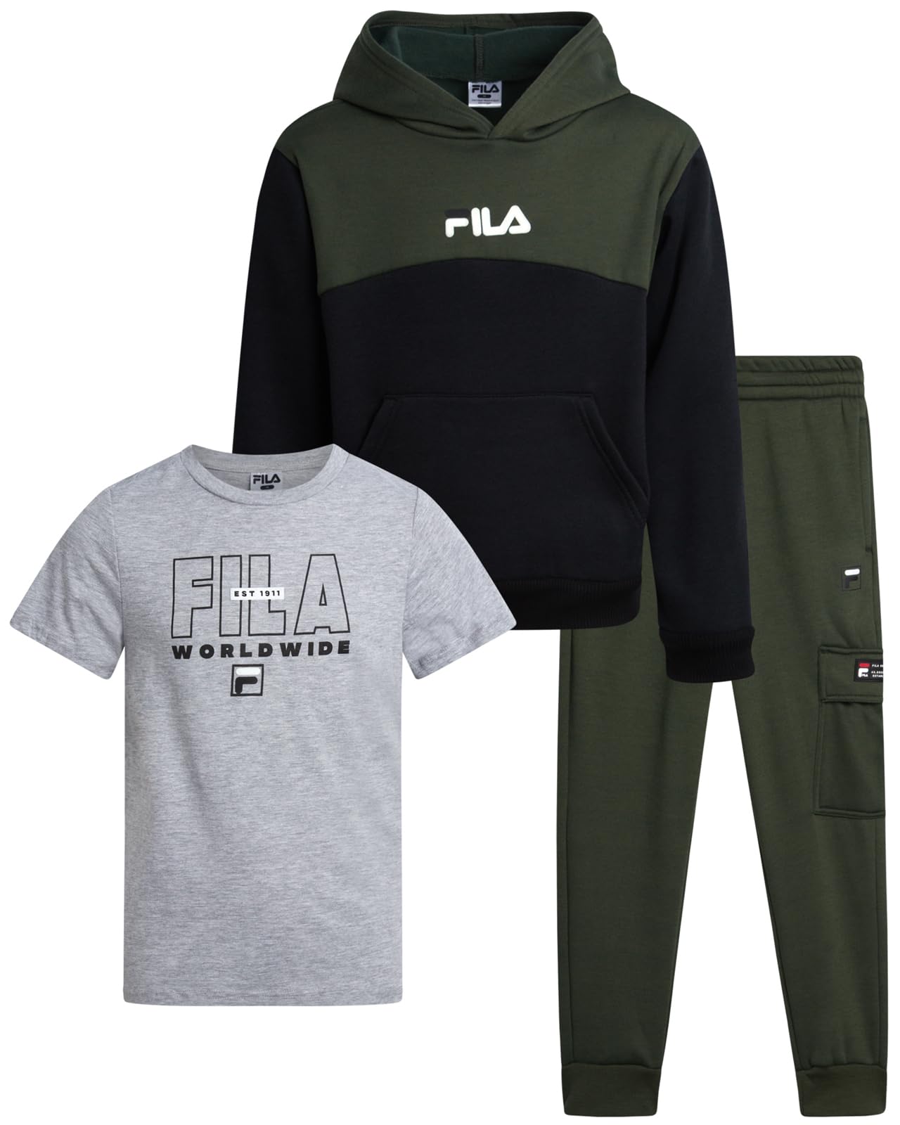 Fila Printed Fila Mens Jogging Suits Printed Tracksuit Fila
