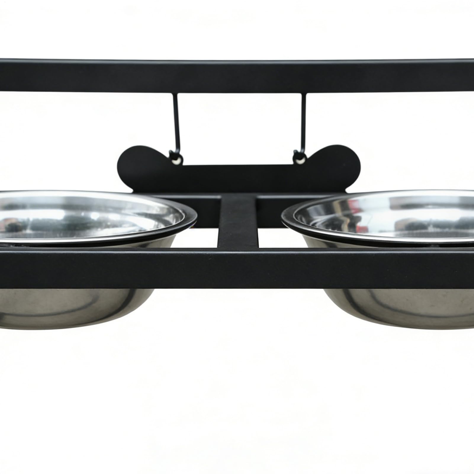 Soporte elevado de cuencos de perros Elevado con Altura Ajustable | Soporte antideslizante para para Hogar Salón Cocina Apartamento Comedor Patio Garaje Exterior