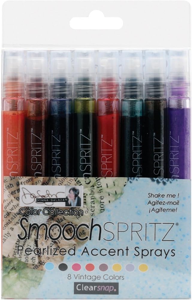 Clearsnap Smooch Spritz Donna Salazar Assortment, 8 per Package