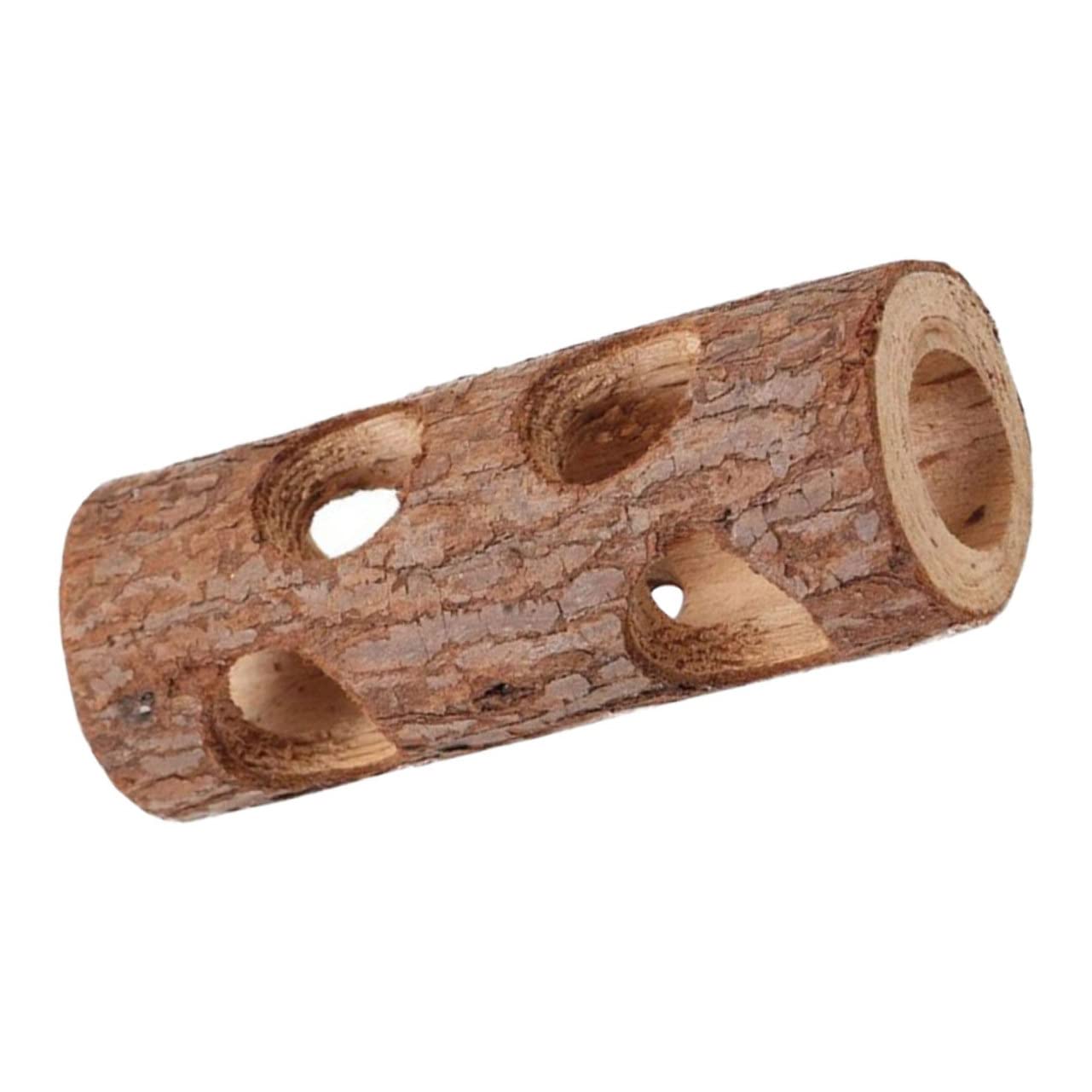 BESPORTBLE Hámster De Madera Maciza Accesorios para Hámster Enano Juguetes para Hámster Enano Túneles para Hámster Túnel para Conejillo De Indias para Conejillo De Indias Juguetes