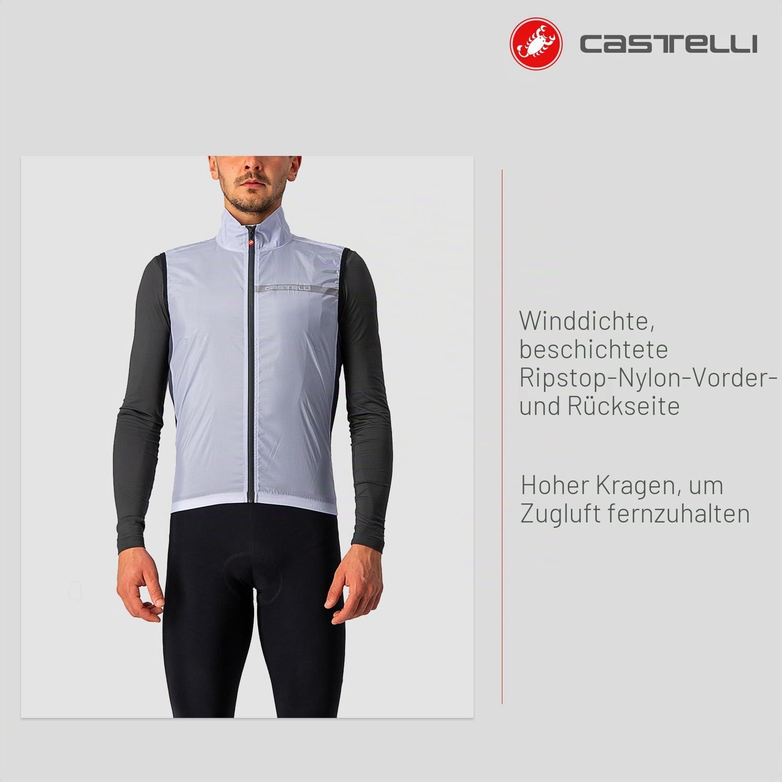CASTELLI Herren Squadra St. Vest Sports vest