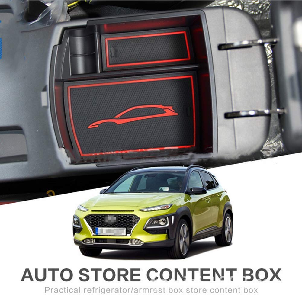 Buy SLONG for Hyundai Kona Center Console Organizer Replaces Storage