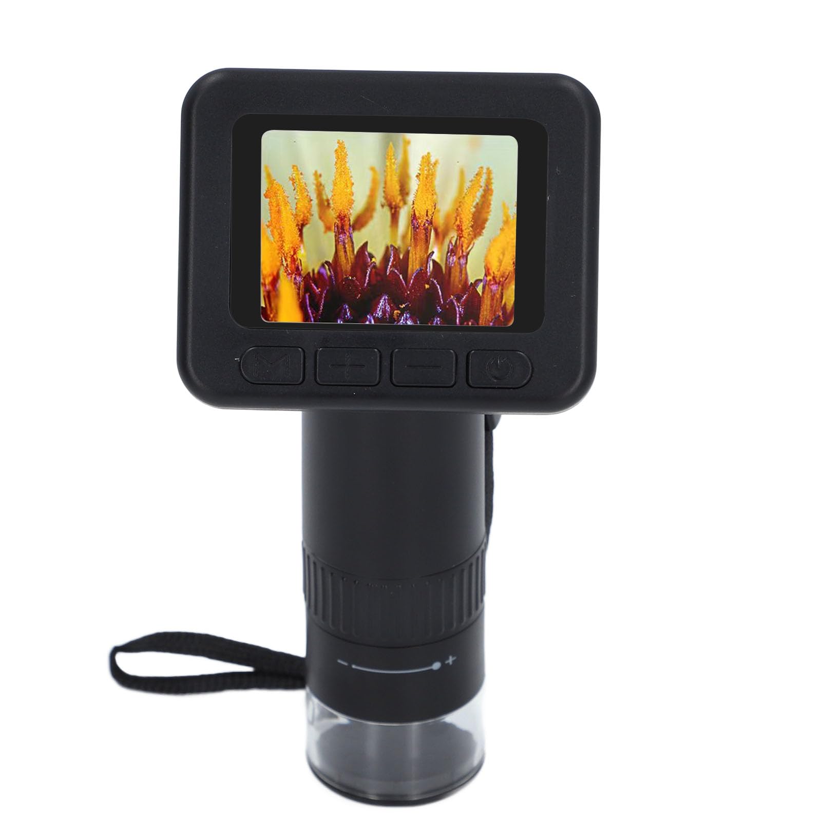 1000X Microscopio Digitale USB Connetti Al Microscopio Portatile PC con Schermata IPS 2 Pollici Video 1080p 8 Luci a LED per Piante di Gioielli Rocce per gli Studenti Hobbisti