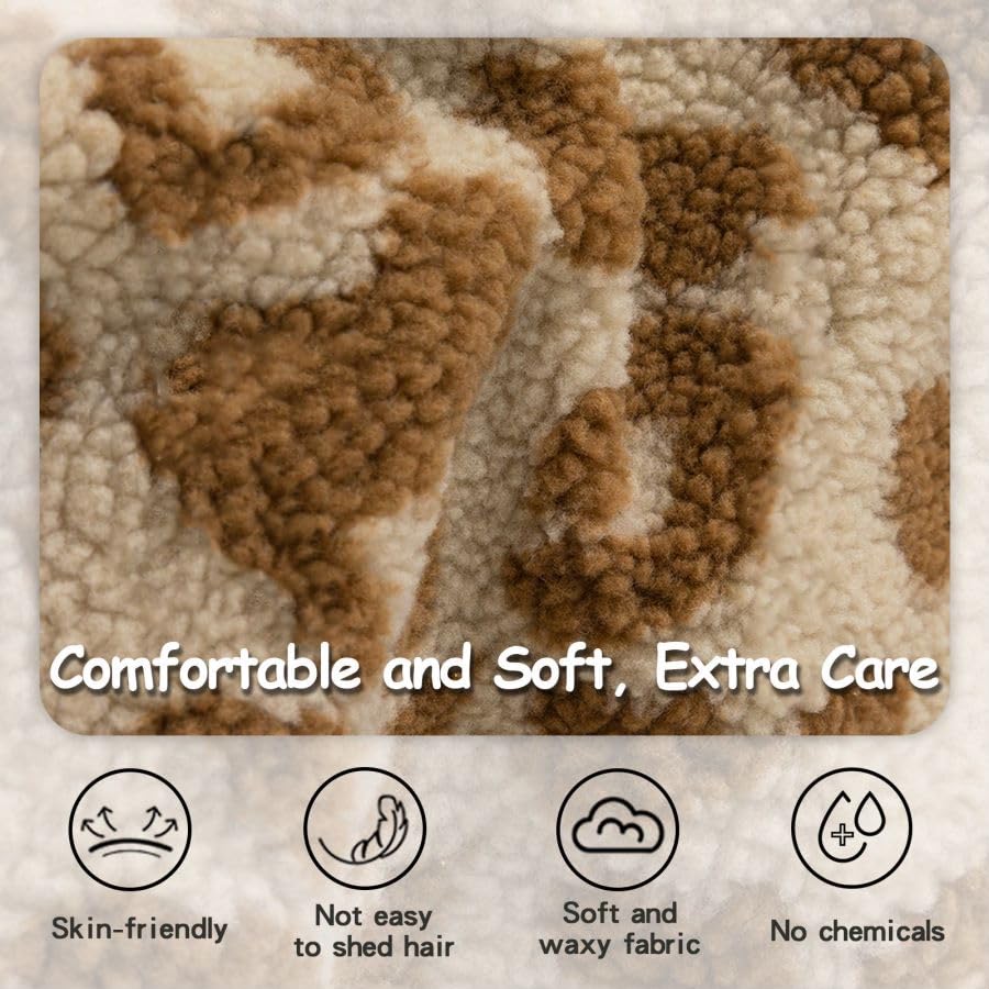 Leopard Kids Clothes Girls Coat with 2 Pockets Thickened Lamb Wool Winter Jackets for Girls 2-8 Years3