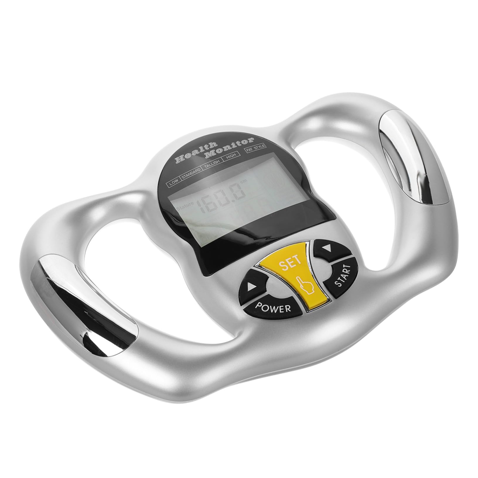 Dispositivo Medidor de Grasa Corporal Portátil 1 Unidad Análisis Bmi Pantalla Digital Precisión Alta para Control Salud Uso Doméstico Seguimiento Fitness