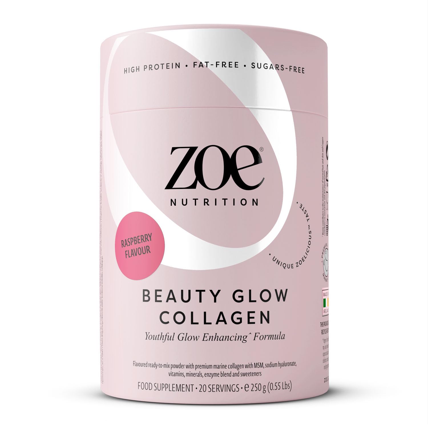 Beauty Glow Collagen, 250 g (Raspberry)