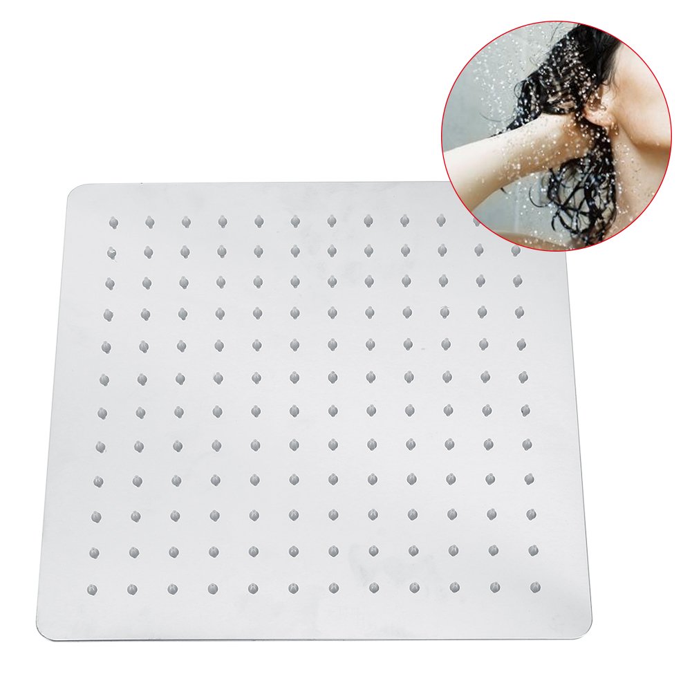 Ultra cienka głowica prysznicowa ze stali nierdzewnej 30 x 30 cm – 144 dysze kwadratowy wodospad dla luksusu i relaksu w Twojej łazience.