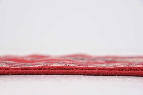 Vista 351 de Unique Loom Reza Collection- Alfombra, Polipropileno, Marrón Marrón/ marfil