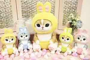 mofusand モフサンド 干支　うさぎにゃん ぬいぐるみ 3種類セット モフサンド 干支 うさぎにゃん ぬいぐるみ 3種類セット mofusand
