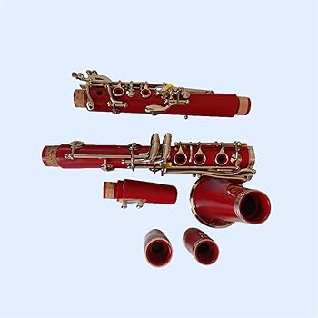 Amazon.co.jp: 17鍵 赤クラリネット 色 赤管 洋管楽器