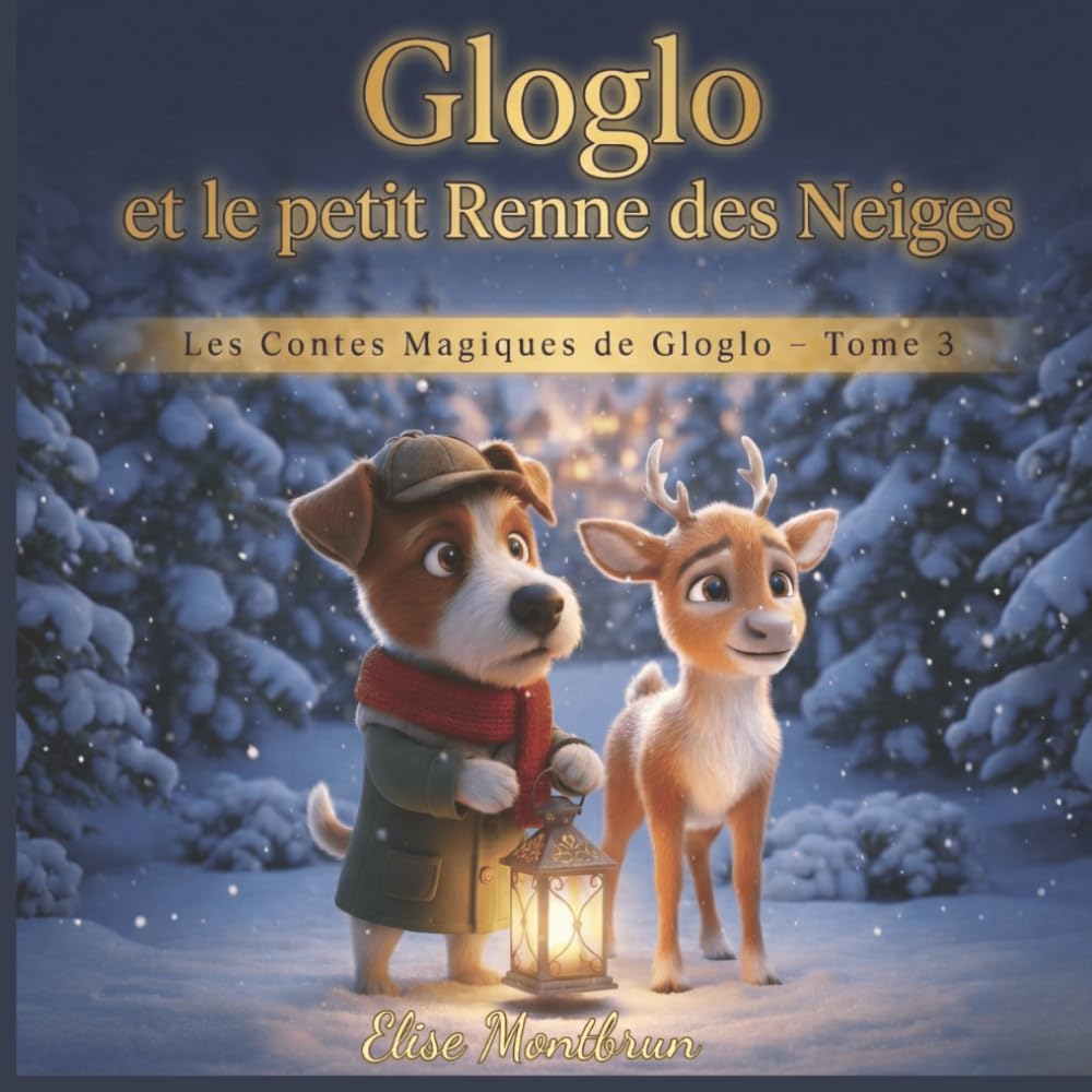 Gloglo et le petit Renne des Neiges: Les Contes Magiques de Gloglo – Tome 3 | Conte de Noël illustré pour enfants 2–6 ans
