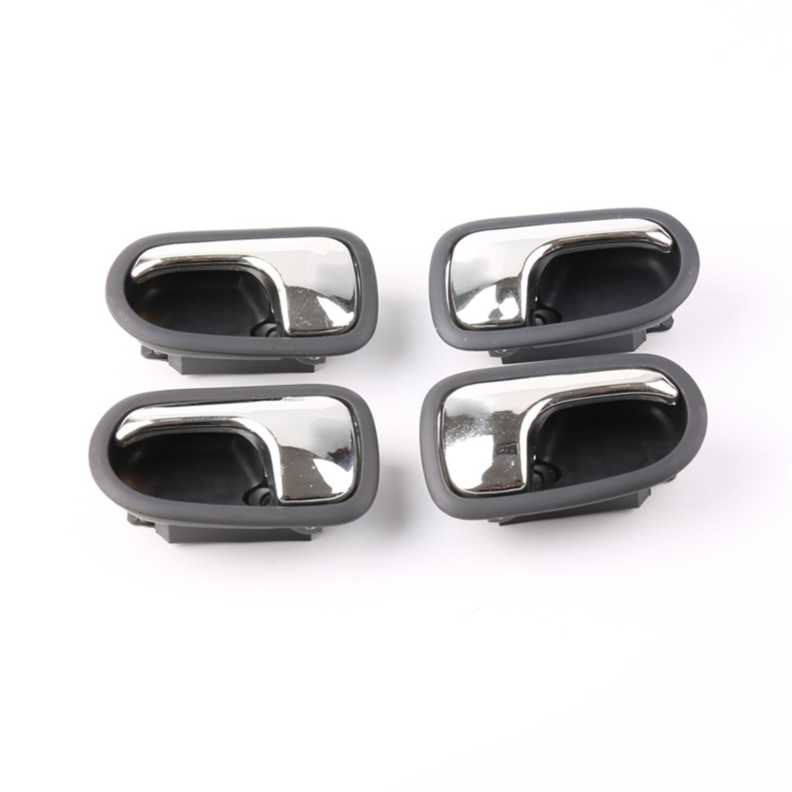 POQWERIQ 4Pcs/Set Car Inside Interior Door Handle for Ford for Tierra 1999 2000 2001 2002 2003