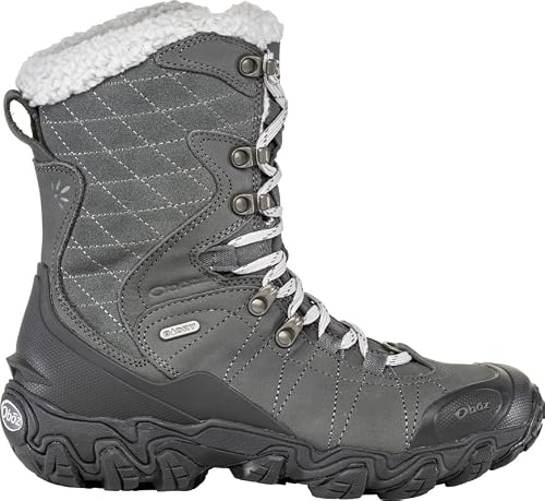 A photo of Oboz Women's Bridger 9" Insulated B-DRY Hiking Boot.