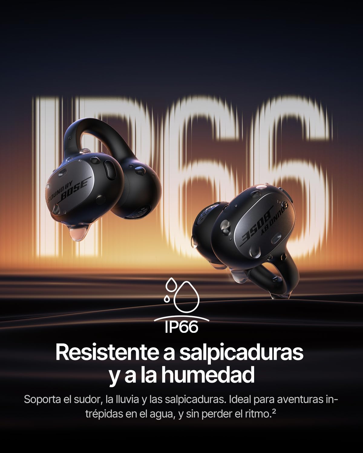 Baseus Inspire XC1 Auriculares Open-Ear, Sound by Bose | Comodidad en la Nube, Dolby Audio, Hi-Res, Unidad de Controlador híbrido de 2 vías, Knowles BA-Tweeter, IP66, 40 h