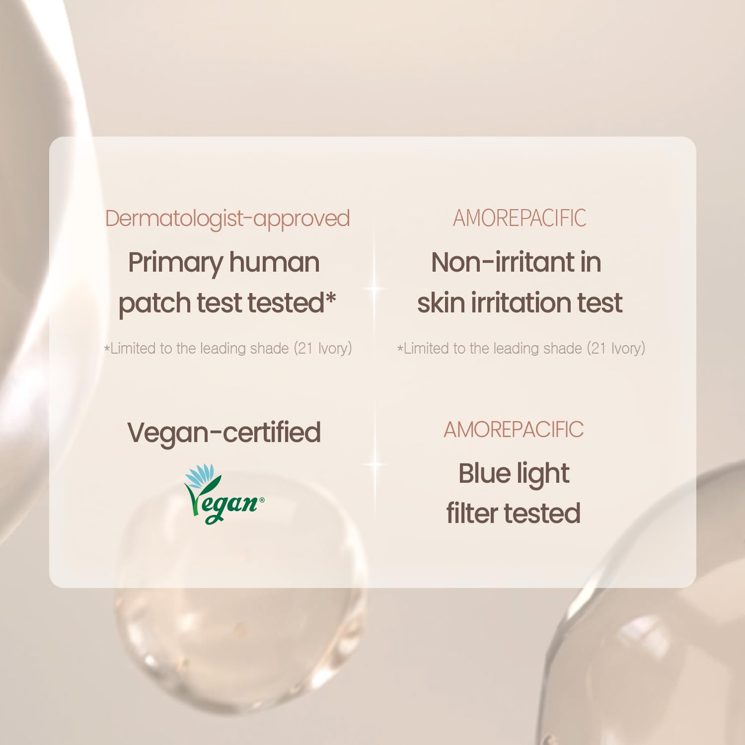 Espoir Be Glow Volume Cushion Foundation #21 Ivory | Dewy & Radiant Finish for Long-Lasting Hydration, Quick and Easy Coverage, Lightweight Formula, Vegan, Korean Makeup, 0.46 oz - Image 8