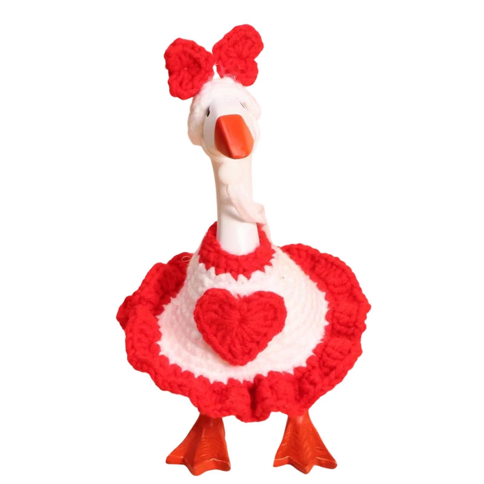 JDNH User Friendly Polyester Miniature Geese Holiday Ornament for Festival Decoration Long Time Easy Party Fun Family Bonding