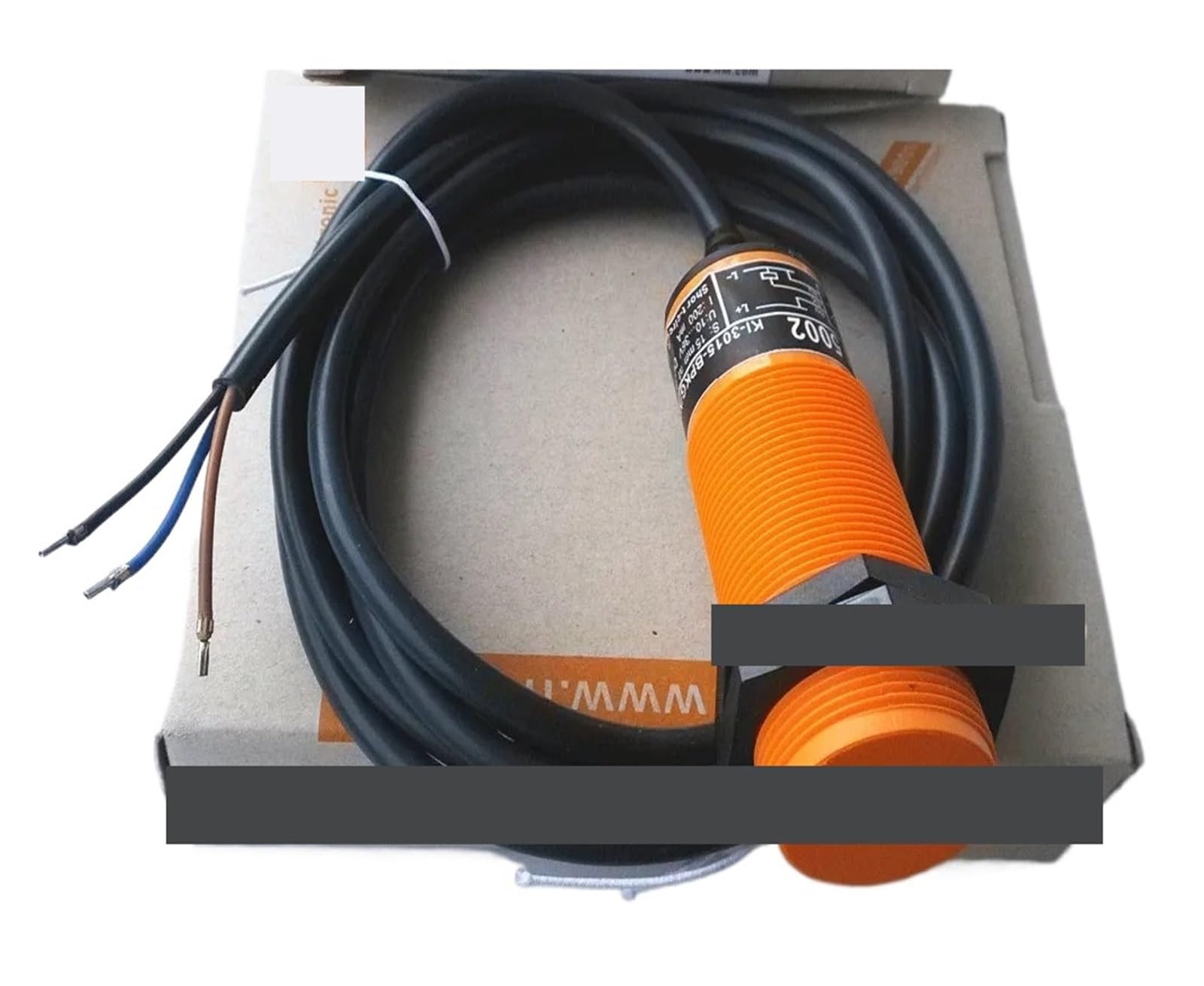 JJKKOZVQF KI5002 Proximity Switch Sensor M30 PNP NO Sensing range 15mm 10-36VDC