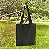 Augbunny 12OZ 100% Cotton Canvas Reusable Grocery Shopping Bags Plain Bag to Decorate Crafts DIY, Multi Purpose Tote Bag #1